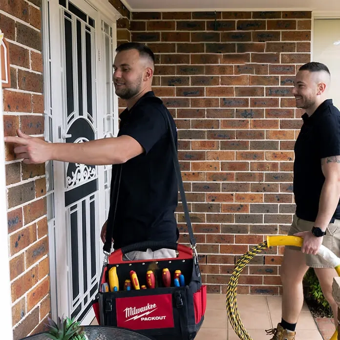 Elektra aanleg in Aat